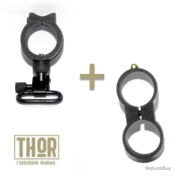 Grenadi�re et guidon fibre verte pour Bretton Baby, Fair-play et Sprint Cal12