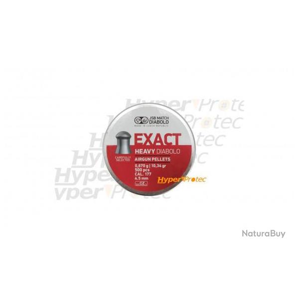 Plomb 4.5 mm JSB Exact Heavy Diabolo