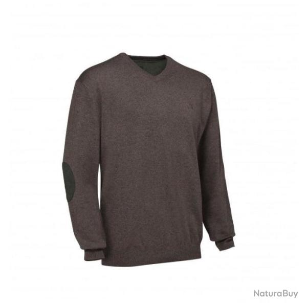 Pull Outdoor Club Interchasse Weslon Bleu Marron
