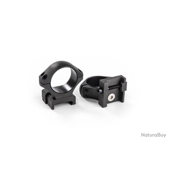 Montage acier tactical 30 Moa avec 3 colliers 30mm