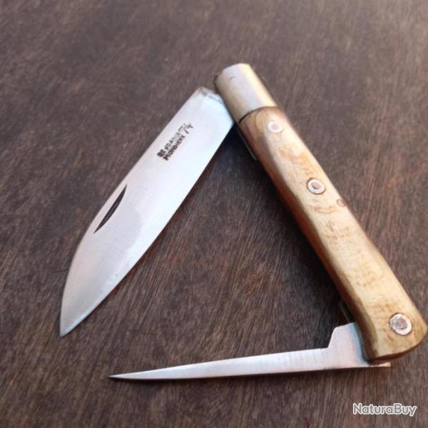 Couteau R�gional YSSINGEAUX 2 Pi�ces  ST JOANIS MONDIERE 74 Manche en Corne