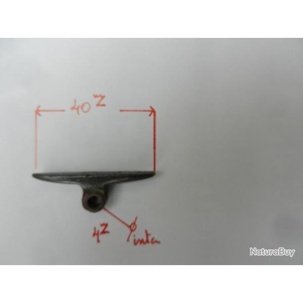 support m�tal d'anneau de bretelle pour fusil ancien