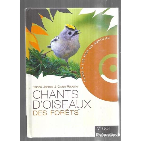 chants d'oiseaux des forets owen roberts et hannu jannes , avec cd