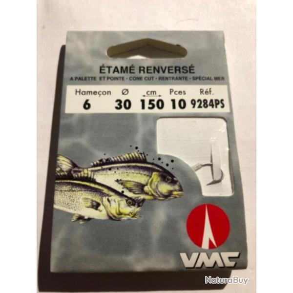 10 hame�on mont� �tam� renvers� 06/30 .  150 cm 9284 ps vmc peche mer water queen