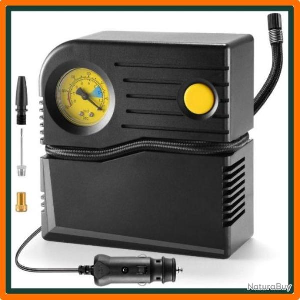 Gonfleur pour pneu de voiture et v�lo - 12V - C�ble de 3m - Livraison rapide