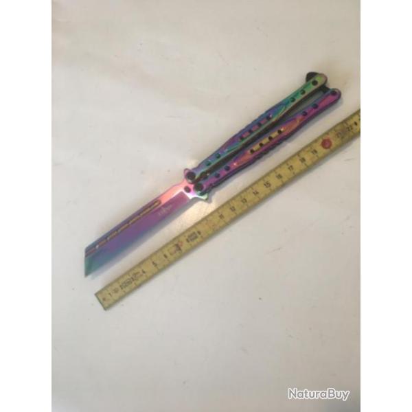 Couteau papillon third srie tento