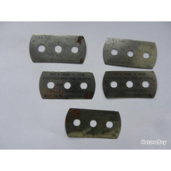 lot de lames de rasoir US am�ricaines