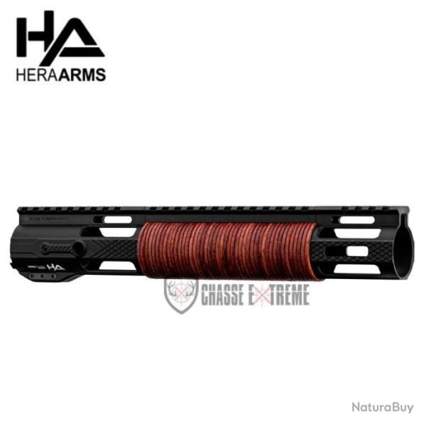 Garde Main HERA ARMS Ar15/M4 M-Lok 12'' Cuir Marron