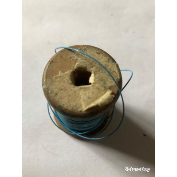 1 Rouleau Ligature bleu tortue p�che ancien collection occasion