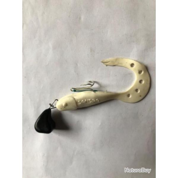 1 montage mer p�che verticale avec Sandra 10 cm et plomb environ 30 gr p�che occasion