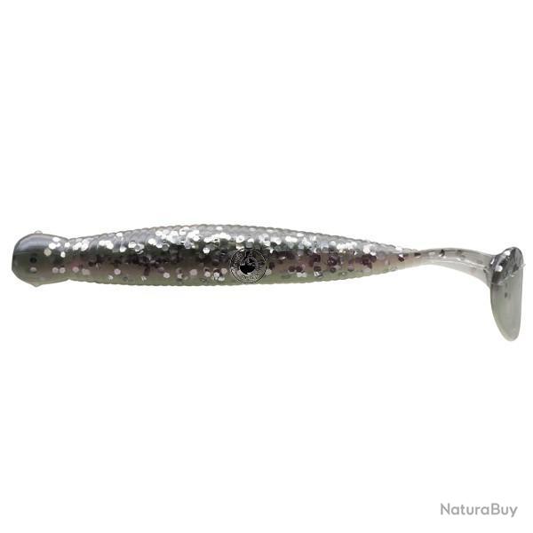 Leurre Souple Ecogear Grass Minnow S 4,2cm 115 - Pearl Smoke Silver