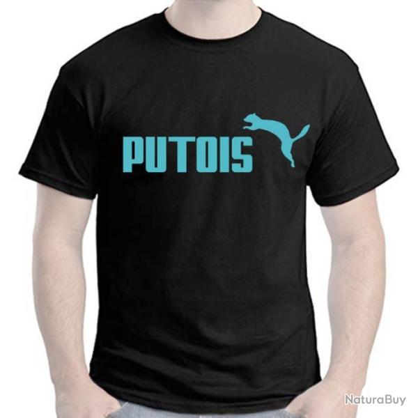 TEE SHIRT Humour PUTOIS - Parodie humoristique furet Dr�le Id�e cadeau f�te pote No�l Anniversaire