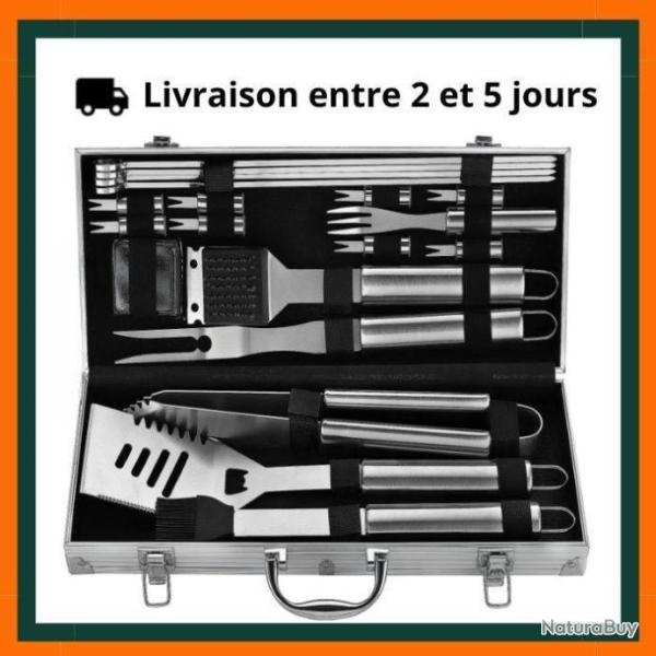 Ensemble d'ustensile pour barbecue - Id�e cadeau - Livraison gratuite