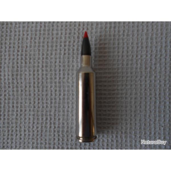 Cartouche de chasse WINCHESTER de calibre .270 WSM  balle 1/2 blinde AccuBond CT de 140gr / 9,1g