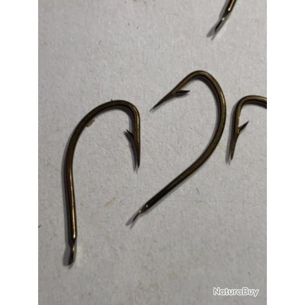 100 hame�on palette 515 n 8 Bronz� forg� tige courte .peche truite mustad