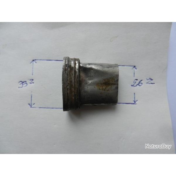 chape de fourreau pi�ce d�tach�e de sabre fran�ais 1892/1914-18