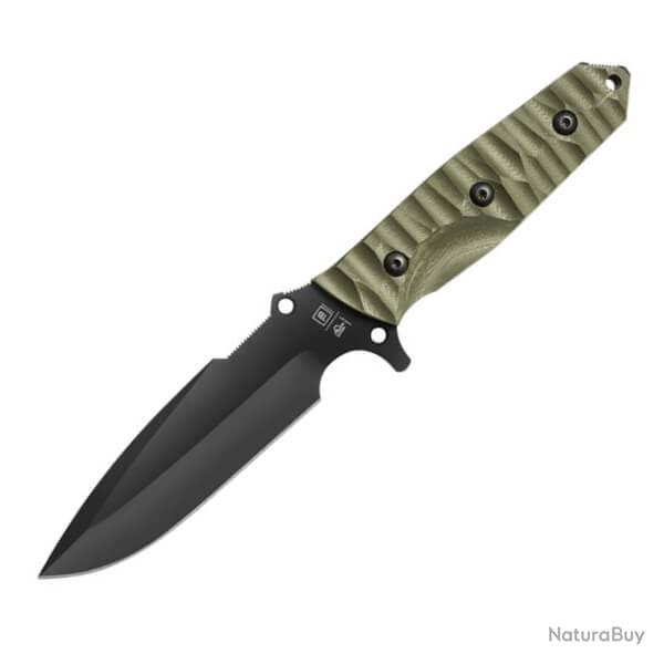 Couteau fixe TB Outdoor Le Maraudeur� lisse Kaki
