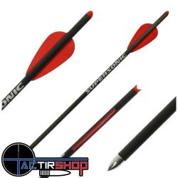 Fl&egrave;ches X-BOW FMA Supersonic Carbonbolt Standard 111gr -Lot de 10