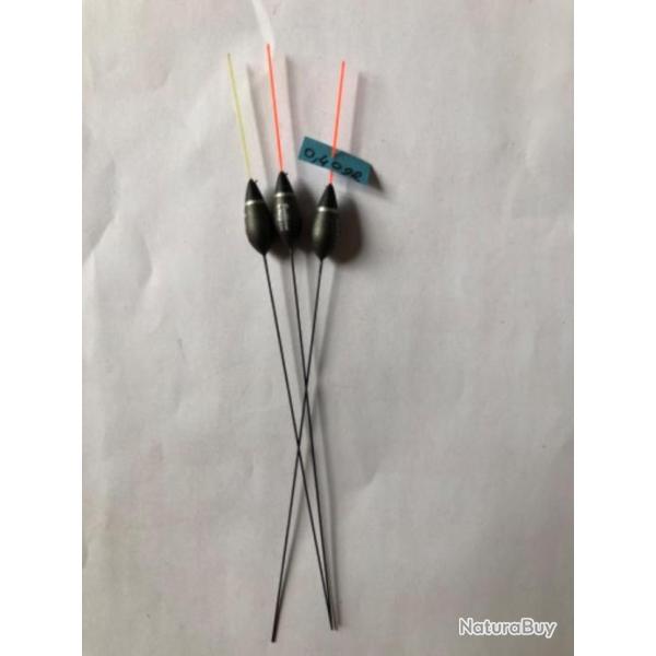 3 flotteur rive scotthorne  0,40 gr peche coup