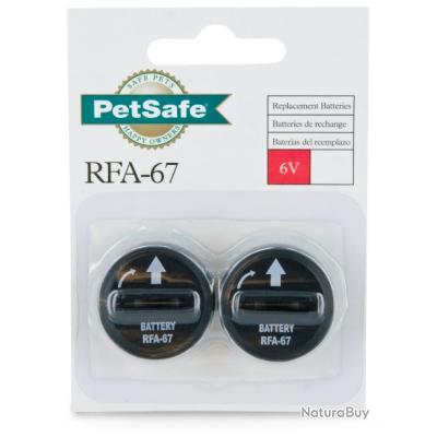 LOT DE 2 PILES 6 VOLTS PETSAFE RFA-67 - Pièces détachées et accessoires ...