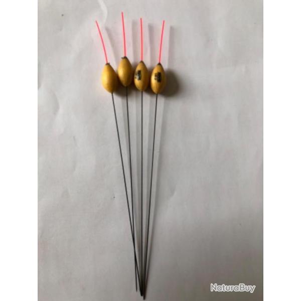 4 flotteur rive 16.  0,80 gr peche coup