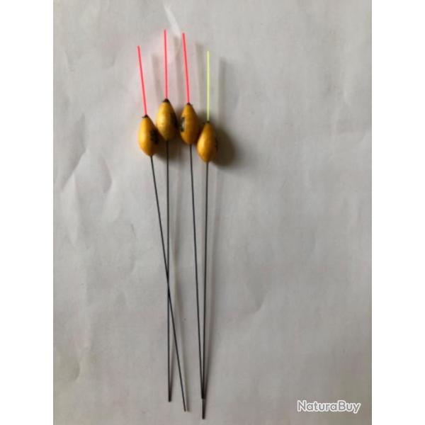 4 flotteur rive 16.  0,60 gr peche coup