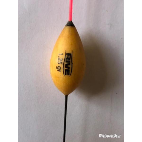 1 flotteur rive 16.  1,25 gr peche coup