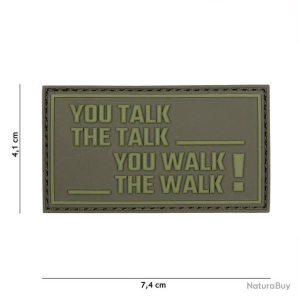 Patch 3D PVC You talk the talk | 101 Inc (0001 5766)