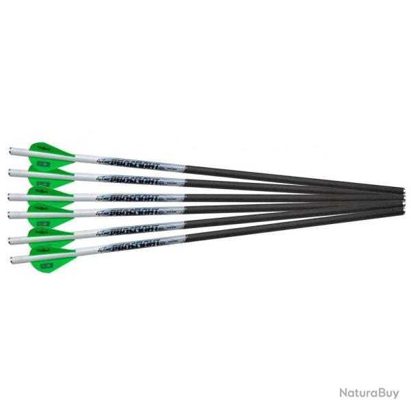 6 Flches Proflight Carbone pour arbaltes Excalibur 20 pouces