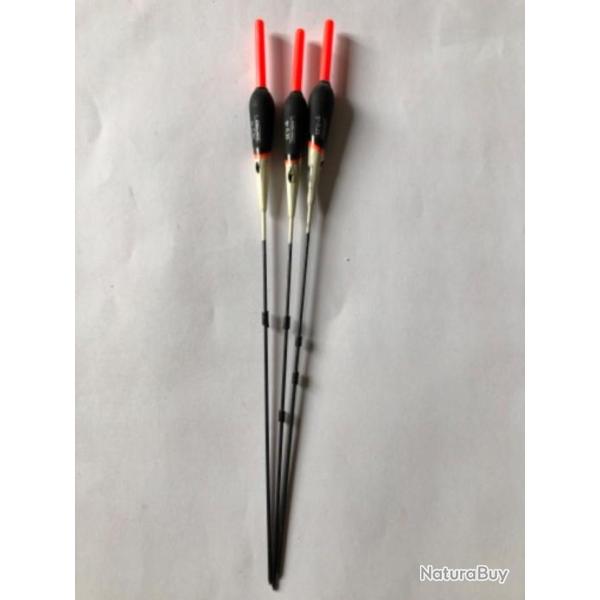3 flotteur carpe Colmic 0,20 gr fil int�rieur lione peche coup