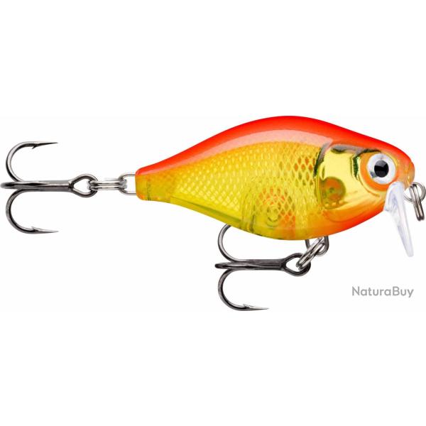Poisson Nageur Rapala X-Light Crank Shallow Runner 3,5cm GFR 4g 3,5g