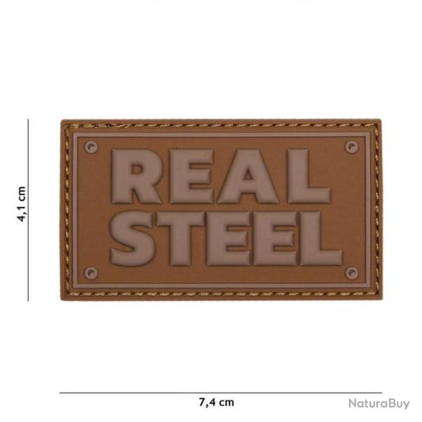 Patch 3D PVC Real steel | 101 Inc (0001 5775)