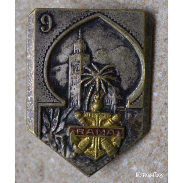 9 R.A.MA, dos guilloch embouti