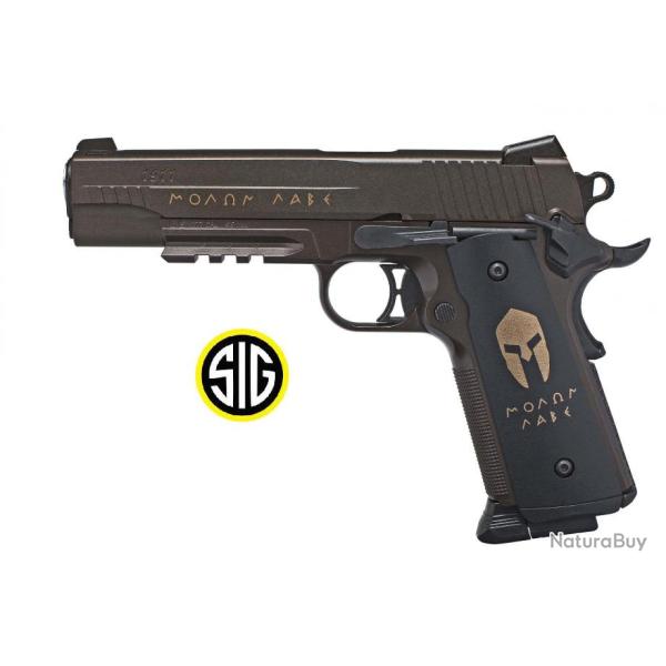 Pistolet Sig Sauer 1911 Spartan   / Cal 4.5  Billes Acier  et Co2