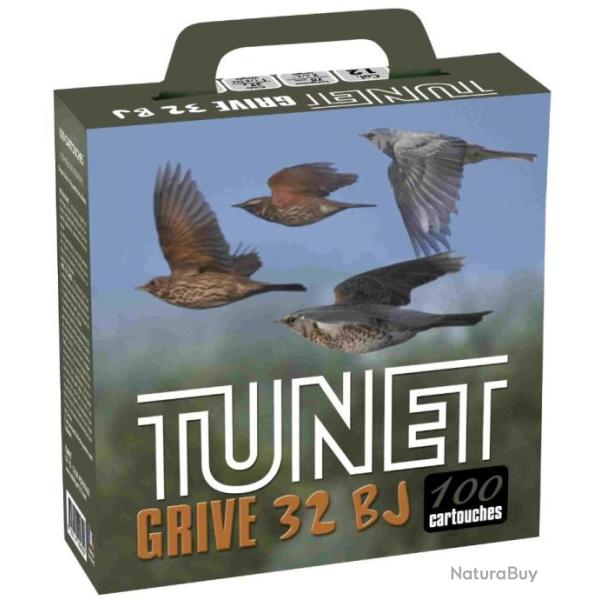Pack de cartouches Tunet Grive 32g BJ plomb n�7.5 - Cal.12 x5 cartons