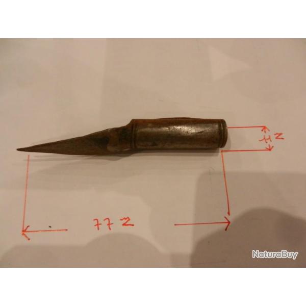 pice dtache de maintien de baguette pour pistolet ancien