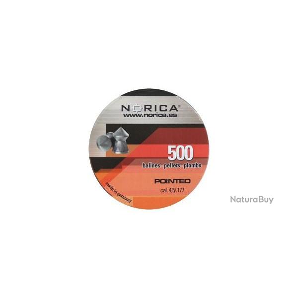 PLOMB NORICA POINTED 4.5 PAR 500