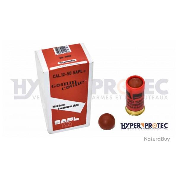 Cartouche 12/50 Balle Gomm-Cogne Light