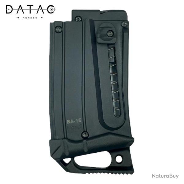 PLATINE ERGONOMIQUE LIGNE �DITION DATAC�PRO NYLON CARBONE POUR CHARGEUR DE PALLAS BA15.