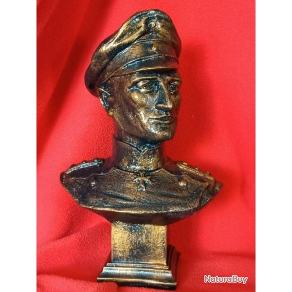 Buste de Manfred Von Richthofen "Le Baron Rouge"