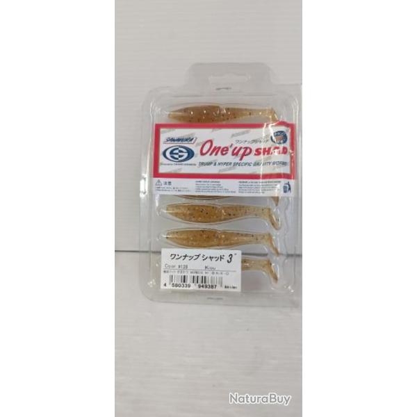 !!! LEURRE SAWAMURA ONE' UP  SHAD  3" COL 128 !!!