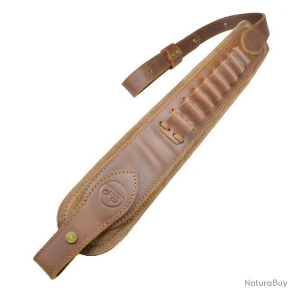 Bretelle Sangle ORIGINALE POWER Cal 30-06 45-70 Carabine Fusil Cuir V�ritable + Cartouchi�re