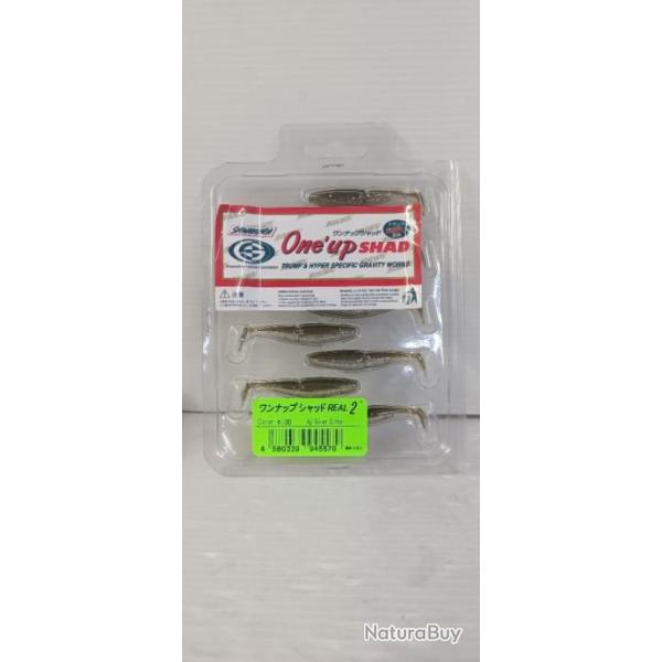 !!! LEURRE SAWAMURA ONE' UP  SHAD  2" COL 100 !!!