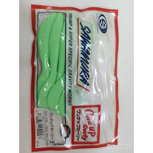 !!! Leurre SAWAMURA ONE' UP CURLY 5" COLOR 124 !!!