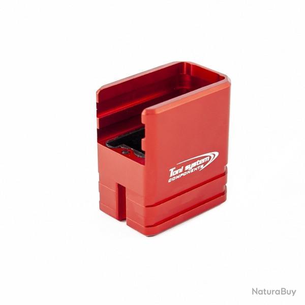 Plaque de base pour CZ Scorpion Evo3 S1 series - TONI SYSTEM - Rouge