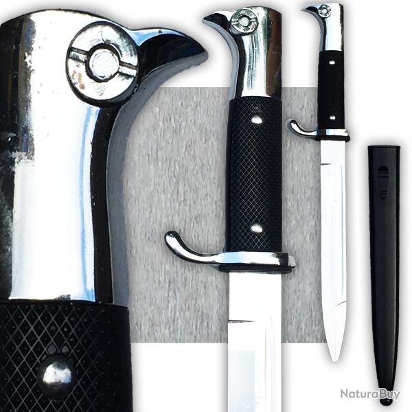 RARE & SUBLIME DAGUE/BAIONETTE ALLEMANDE/PRUSSIENNE TYPE OFFICIER TRES BELLE DECO #13