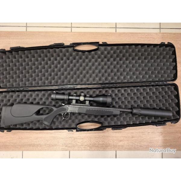 CARABINE BERGARA BA13 TD THUMBOLE 308 WIN 46cm + lunette 3-12x56 + silencieux ATEC H3-3