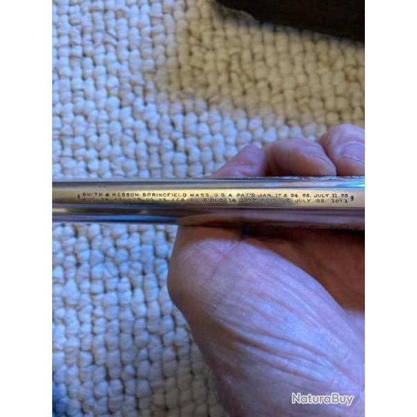 MAGNIFIQUE COFFRET SMITH WESSON N�3 GRAND LUXE ENTIEREMENT GRAVE