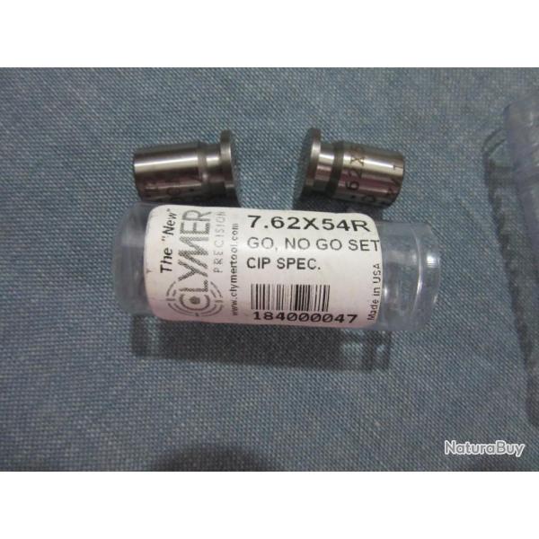 jauge de chambre GO et NO-GO calibre 7.62x54R  !!! ETAT NEUF !!!