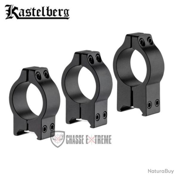 Colliers Economiques sur Rail 21 mm Type Picatinny Weaver KASTELBERG Diam.26 Bh 12.5